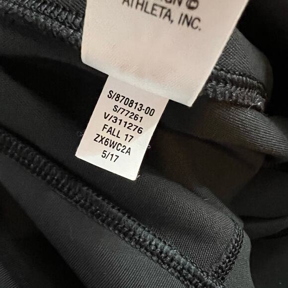 Athleta Legging Women Medium Stealth Tech 7/8 Tight Black - Picture 7 of 11